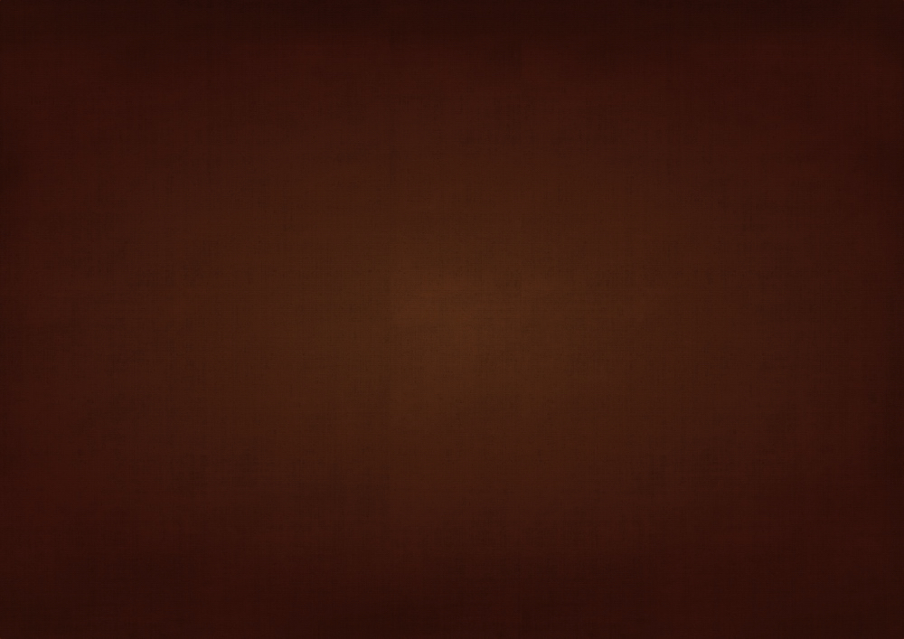 Abstract dark brown textured background with a soft vignette, warm muted tones, moody and plain